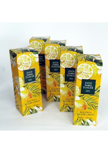 Klasik Limon Kolonya 400 Ml 5 Adet