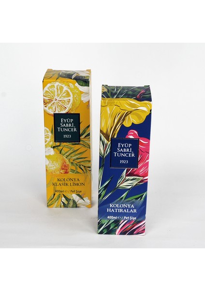 Klasik Limon Kolonyası 400 Ml Alana Hatıralar Kolonya 400 Ml