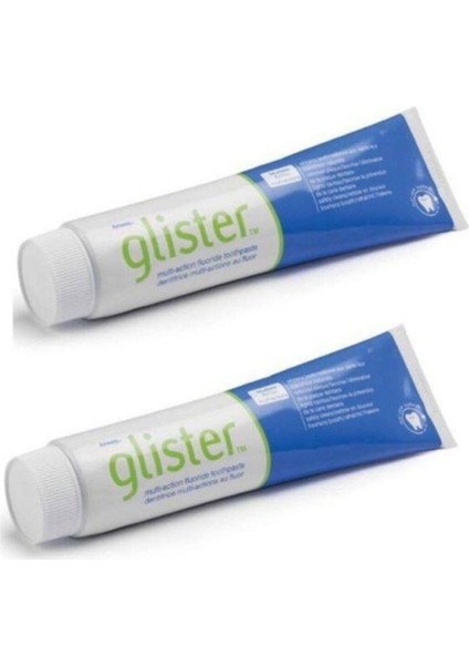 Glister Florürlü Diş Macunu 150 ml x 2 Adet Yeşil Çizgili Resimdeki Ürünü Gönderiyoruz