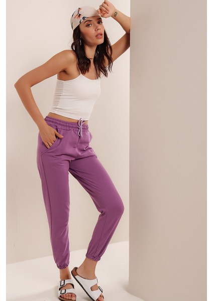 Paçası Lastikli Eşofman Altı modelleri