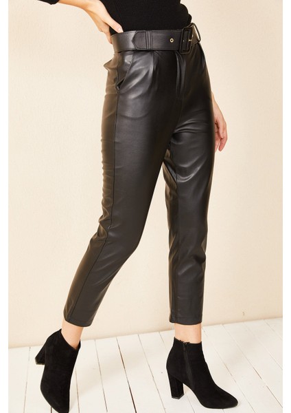Havuç Model Deri Pantolon fiyatları
