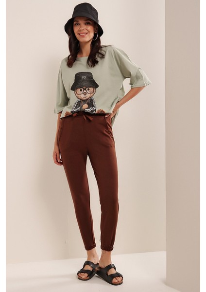 Paçası Lastikli Eşofman Altı modelleri