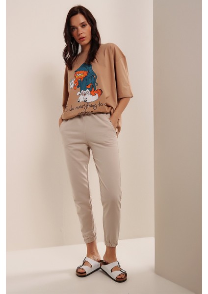 Paçası Lastikli Eşofman Altı