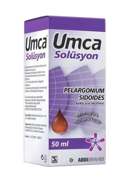 Abdi Ibrahim Um-Ca Solüsyon 50 ml