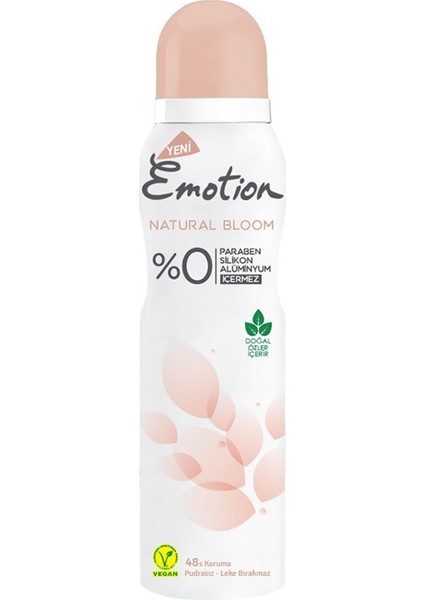 Natural Bloom Deodorant 150 Ml 4 Adet