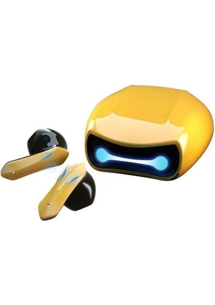 Tws Bluetooth 5.2 Oyun Kulaklık Sarı (Yurt Dışından)