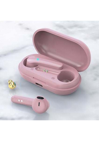 JS37 Tws Bluetooth 5.0 Oyun Kulaklık Pembe (Yurt Dışından)