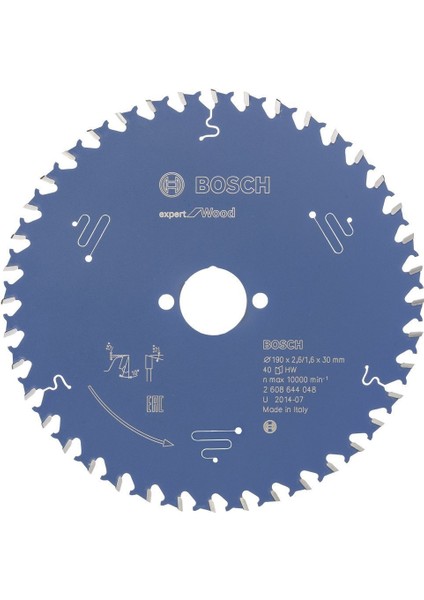 Daire Testere Bıçağı Sunta Kesmeler İçin Expert For Wood