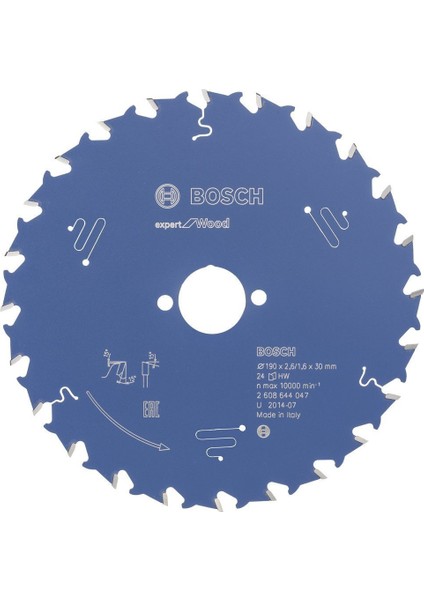 Daire Testere Bıçağı Sunta Kesmeler İçin Expert For Wood