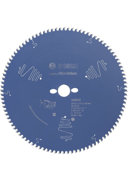 Daire Testere Bıçağı Raylı Gönye Kesme Makinaları İçin Expert For Aluminium