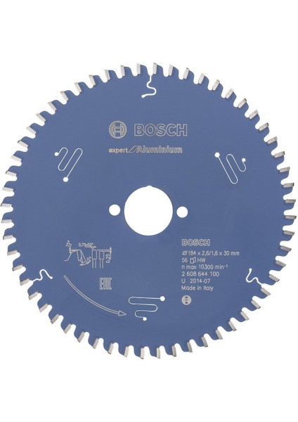 Daire Testere Bıçağı Sunta Kesmeler İçin Expert For Aluminium