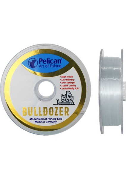Bulldozer 0,40 mm 110 mt Misina Su Mavisi