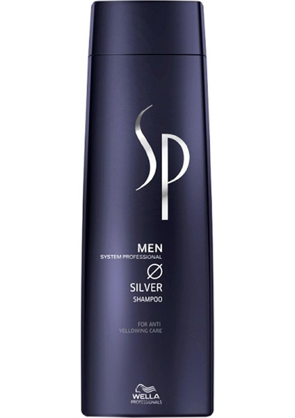 Sp Men Silver Gri Ve Beyaz Saçlar Için Şampuan 250ml