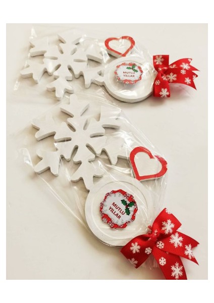 Kar Tanesi Bardak Altlığı