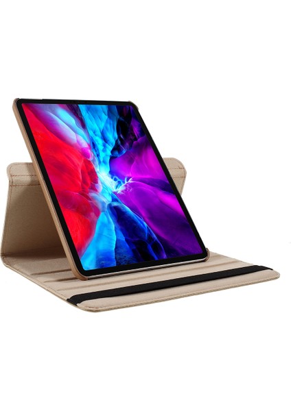 iPad Pro 11 Inç Için 360 Derece Dönen Koruyucu Stand Kapaklı Tablet Kılıfı (Yurt Dışından)