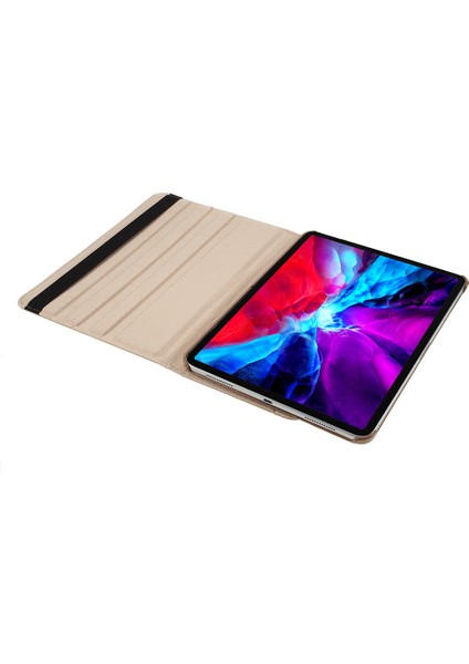 iPad Pro 11 Inç Için 360 Derece Dönen Koruyucu Stand Kapaklı Tablet Kılıfı (Yurt Dışından)