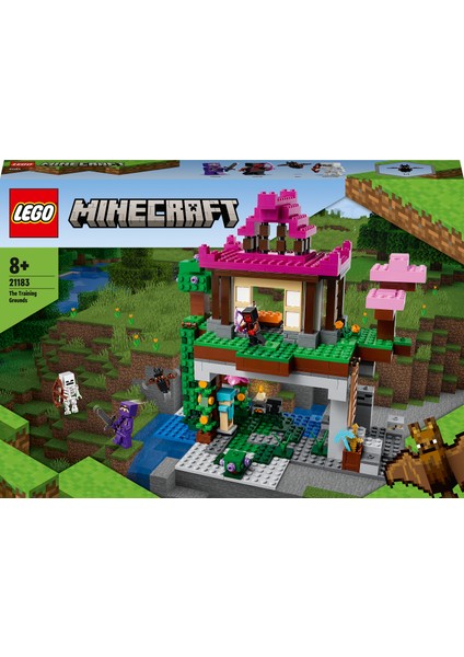 Minecraft® Eğitim Alanı 21183 # Macera Oyunlarını Seven Çocuklar İçin Minecraft Evi Dojosu ve Mağara Oyuncağı İçeren Yaratıcı Oyuncak Yapım Seti  (537 Parça)