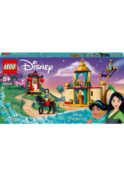 # Disney Yasemin ve Mulan#ın Macerası 43208 Yapım Seti (176 Parça)