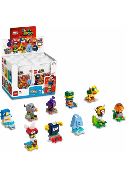 Super Mario# Karakter Paketleri # Seri 4 71402 Yapım Seti (Kapalı Paket 1 Adet Minifigür)