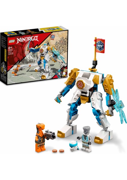 Ninjago® Zane#in Güçlendirici Robotu Evo 71761 - 6 Yaş ve Üzeri İçin Ninja Oyuncağı İçeren Oyuncak Yapım Seti (95 Parça)