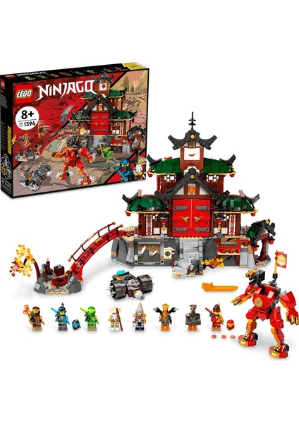 Ninjago® Ninja Dojo Tapınağı 71767 - 8 Yaş ve Üzeri İçin Lloyd; Kai ve Yılan Oyuncağı İçeren Oyuncak Yapım Seti (1394 Parça)