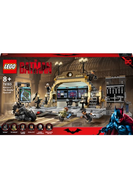 Dc Batman# Batcave#: Riddler# Karşılaşması 76183 # Süper Kahraman Seven Çocuklar İçin Gotham City# Batcave Yaratıcı Oyuncak Yapım Seti (581 Parça)