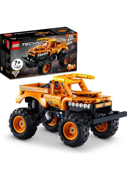 Technic Monster Jam# El Toro Loco# 42135 # Araçları Seven Çocuklar İçin 2#si 1 Arada Yaratıcı Oyuncak Model Yapım Seti (247 Parça)