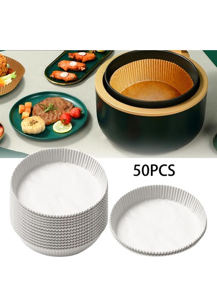 Kesoto Air Fryer için Tek Kullanımlık Pişirme Kağıdı 50 Adet - Beyaz (Yurt Dışından) indirimleri