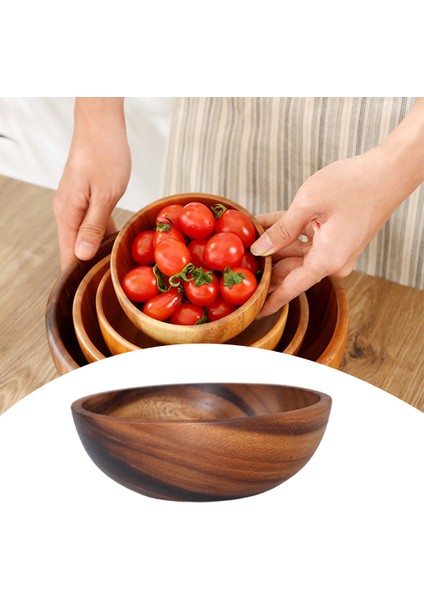 1 Adet 20X7.5 cm Doğal Ahşap Kase- Kahverengi (Yurt Dışından) indirimleri