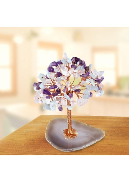 Kuvars Kristal Para Ağacı - Mor (Yurt Dışından) fiyatları