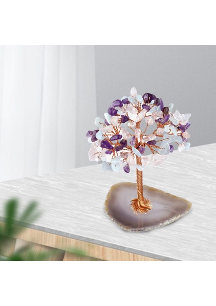 Kuvars Kristal Para Ağacı - Mor (Yurt Dışından) indirimleri