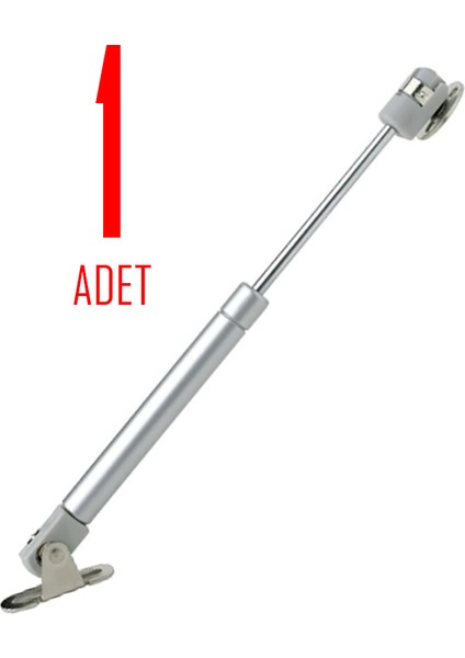 1 Adet Dolap Kapak Pistonu Dolap Kalkar Kapak Amortisörlü Gazlı Piston 100N