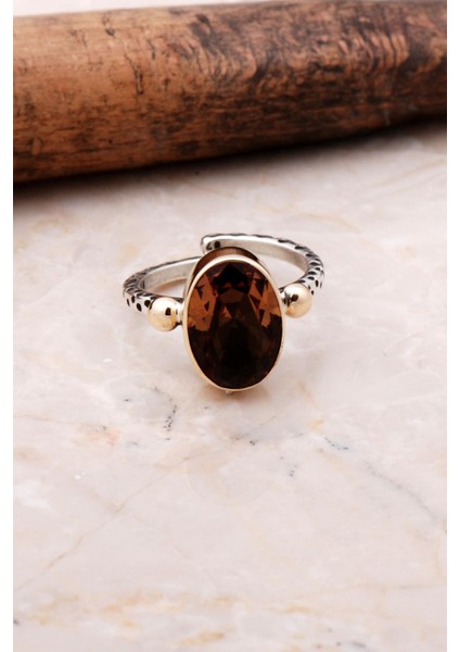 Renk Değiştiren Sultan Taşlı Elişi Gümüş Yüzük 3109 modelleri