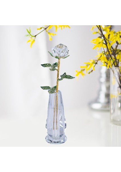 Sevgilile Günü için Dekor Kristal Gül - Kırmızı (Yurt Dışından) indirimleri