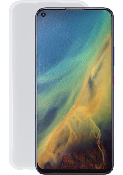 Zte Blade V2020 Için Tpu Telefon Kılıfı (Şeffaf Beyaz) (Yurt Dışından)