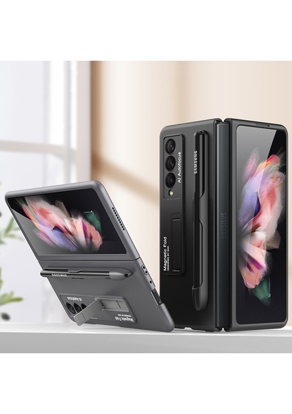 Samsung Galaxy Z Için Tutucu ve Kalem Yuvası ile Pc Kılıfı 5g Gümüş (Yurt Dışından) modelleri