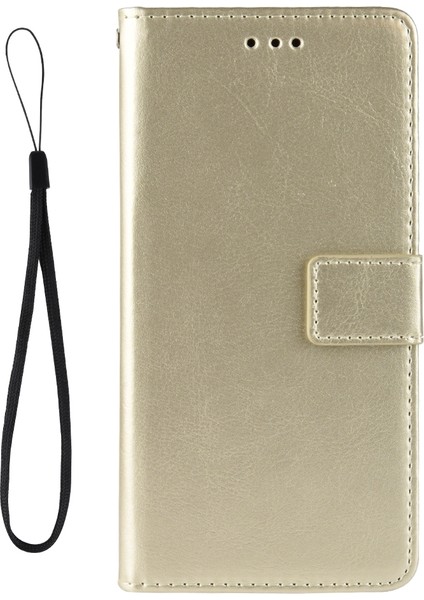 GKK Samsung Galaxy Z Fold3 5g Pu Deri Kılıfı Için Altın (Yurt Dışından)