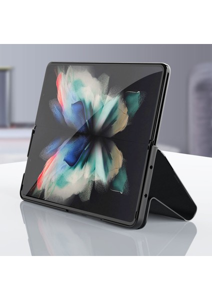 Samsung Galaxy Z Fold3 5g Sınırlı Beyaz Pu Deri Kılıf (Yurt Dışından)