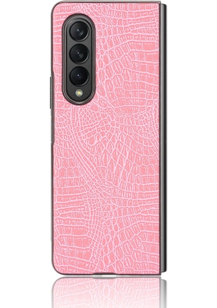 GKK Samsung Galaxy Z Için Pc + Pu Kılıf Fold3 5g Pembe (Yurt Dışından)