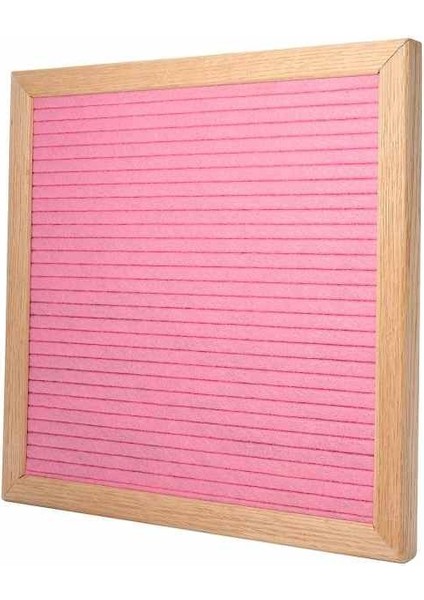 Letter Board-Harfli Ahşap Yazı Panosu Pembe-Meşe Ağacı (340 Harfli, Ahşap Ayaklı)