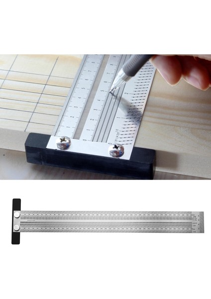 Ölçek Cetvel Düz Mühendisler Açı Çizim Aracı 400MM indirimleri