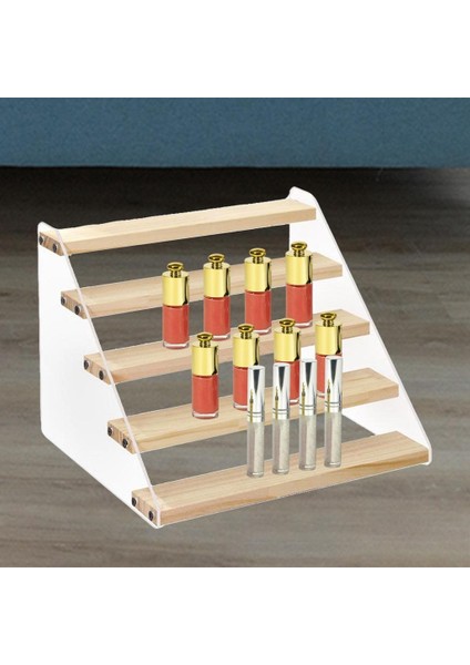 Akrilik Riser Figürlü Oyuncaklar Için Raf Standı Raf 5 Katmanlı 7.9 Inç Genişlik