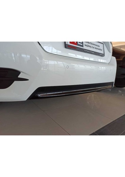 honda civic fc5 uyumlu arka tampon alt çıta parlak siyah 2016-2020 fiyatları
