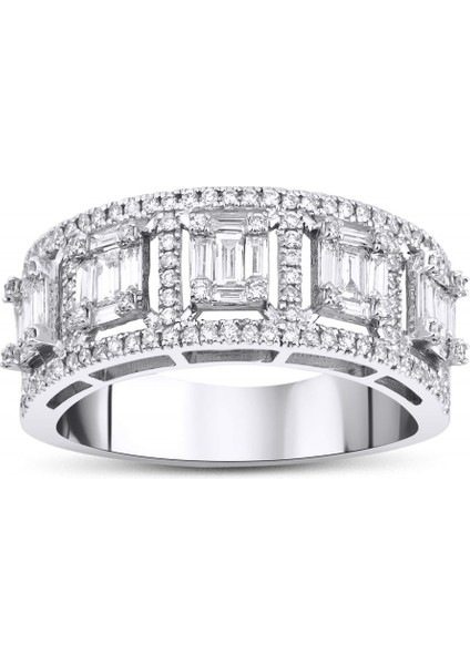 0.75 Karat Baget Yüzük