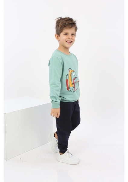 Toontoy Erkek Çocuk Çantalı Yazı Baskılı Eşofman Takım fiyatları