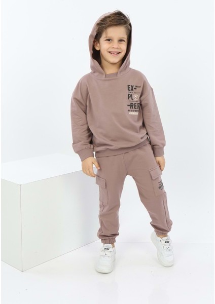 Toontoy Erkek Çocuk Explorer Baskılı Eşofman Takım modelleri