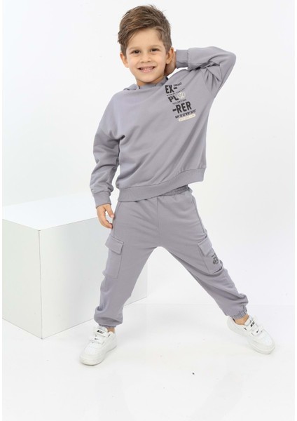 Toontoy Erkek Çocuk Explorer Baskılı Eşofman Takım modelleri
