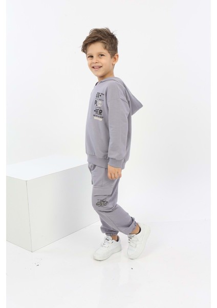 Toontoy Erkek Çocuk Explorer Baskılı Eşofman Takım fırsatları