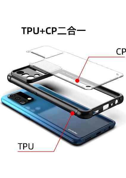 Oppo A55 Kılıf Slayt Sürgülü Kamera Korumalı Buzlu Silikon Palm fiyatları