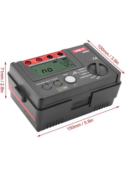 UT502A Dijital Izolasyon Direnci Test Cihazı fırsatları